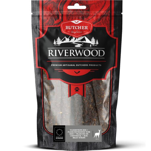 Riverwood Vleesstrips ree 150g