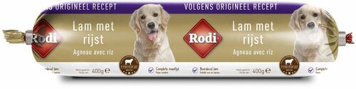 Rodi Worst lam/rijst 400g