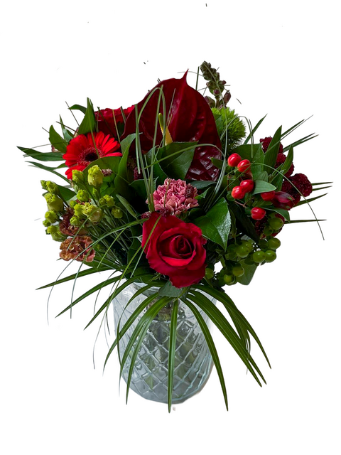 Rood boeket
