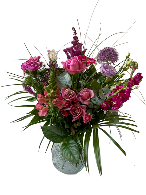 Roze boeket