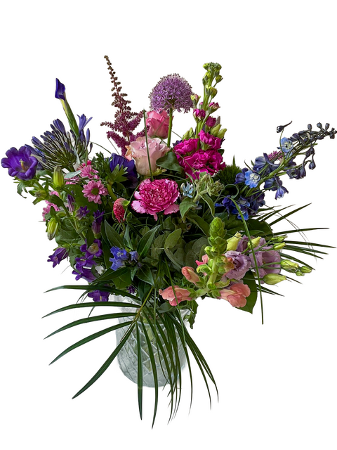 Roze & Paarse vedlboeket7