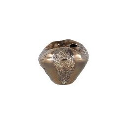 PTMD Rubi Bronze ceramic irregular vase S