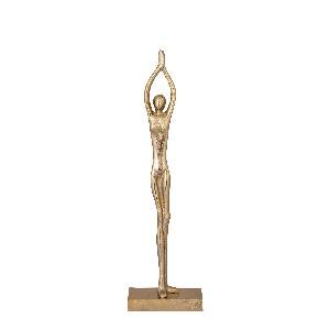 PTMD Saaqi Gold casted alu statue dancing lady C