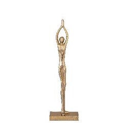 PTMD Saaqi Gold casted alu statue dancing lady C