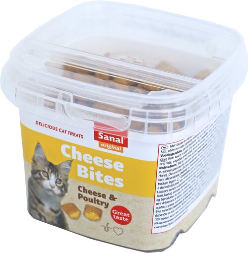 SANAL KAT BITES CHEESE CUP A 75 GRAM