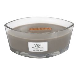 Sand & Driftwood Ellipse WoodWick HeartWick Candle