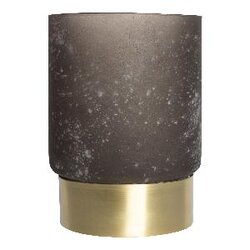 PTMD Sanna Grey frosted glass stormlight round L
