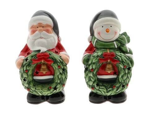 Santa snowman led l13b11h22 rd 2st