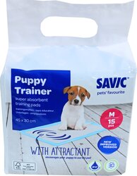 SAVIC PUPPYTRAINER MEDIUM 45X30CM PAK A 15 ST