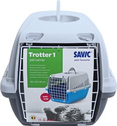 SAVIC REISMAND PL. TROTTER 1 ANTRACIET/L.GRIJS - afbeelding 2