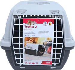 SAVIC REISMAND PL. TROTTER 2 ANTRACIET/L.GRIJS - afbeelding 2