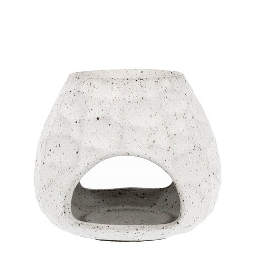 Scentchips Burner Chisseled Stone White 11x11x11cm