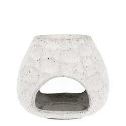 Scentchips Burner Chisseled Stone White 11x11x11cm