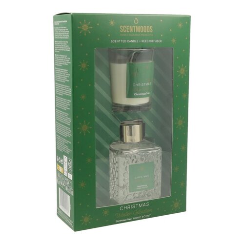 scentchips Giftset kaars&diff christmas tree