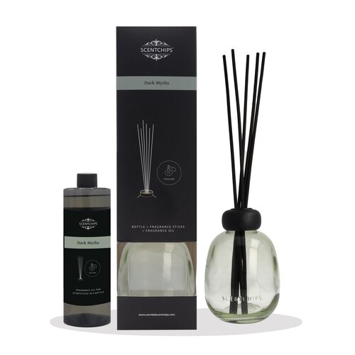 Scentchips Reed diffuser Bowl Green - 400 ml Dark myths