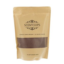 Scentchips Sand wax Brown 500gr
