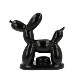 Scentchips Scentburner Balloon Dog Shiny Black 20.5x8.5x21cm