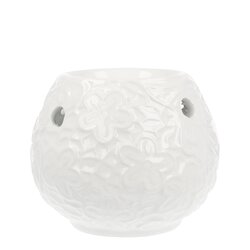 Scentchips Scentburner Bowl Leafs White 12x12x10cm