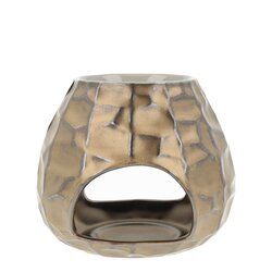 Scentchips Scentburner Chiselled Bronze 11x11x11cm
