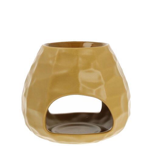 Scentchips Scentburner Chisseled Ocher 11x11x11cm