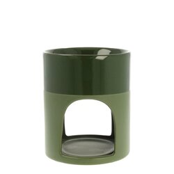 Scentchips Scentburner Pilar Shiny/Matt Army Green 10x12cm