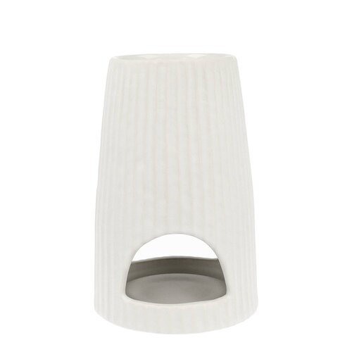 Scentchips Scentburner Rib White 15x10x10cm