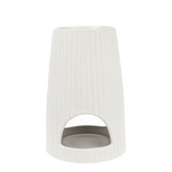 Scentchips Scentburner Rib White 15x10x10cm