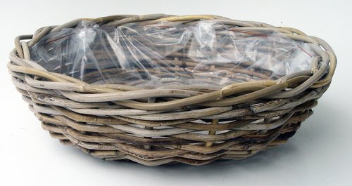 Van der Leeden Schaal D41cm antiek grijs