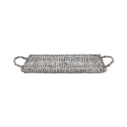 Schaal masai vine l60b20h2.5 grijs