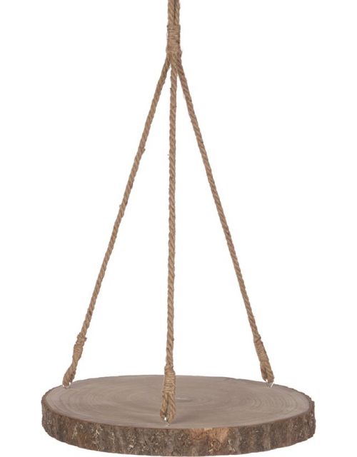 Schijf hangend, houten schijf