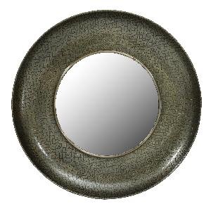 PTMD Semm Copper iron mirror crocodile print round S