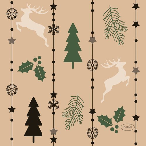 Duni Servetten Natural Yuletid