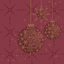 Duni Servetten Gilded Bauble