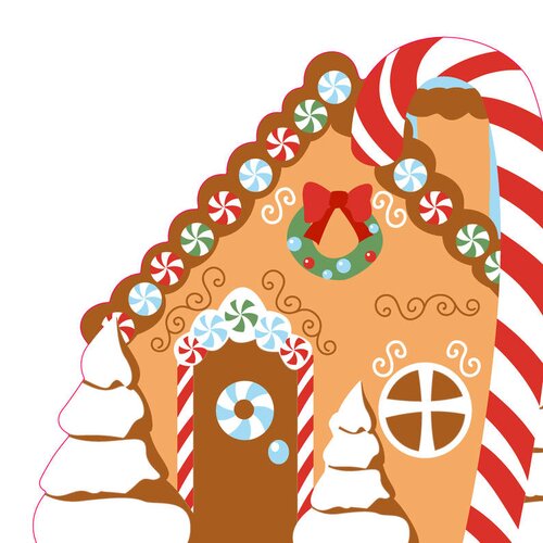 Duni Silhouettes Servetten - Cookie House