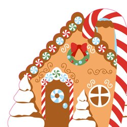 Duni Silhouettes Servetten - Cookie House