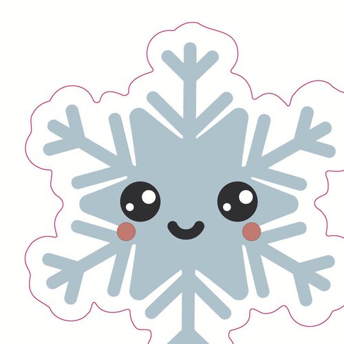 Duni Silhouettes Servetten - Happy Snow