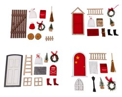 Set triplex l15b6h24cm grn/rd a4 - afbeelding 2