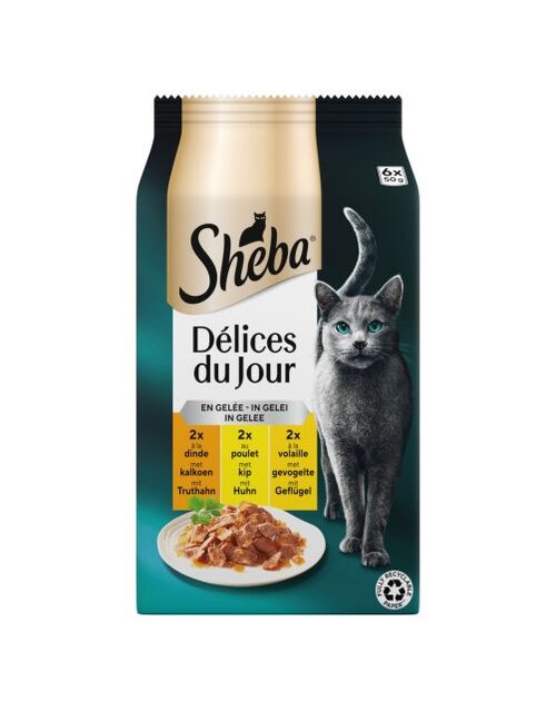 Sheba ddj p gl gvglteslmp 6x50g