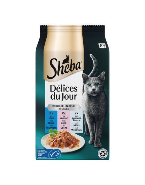 Sheba ddj p gl visslmp 6x50g