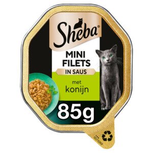 Sheba Selection alu saus konijn&wild 85g