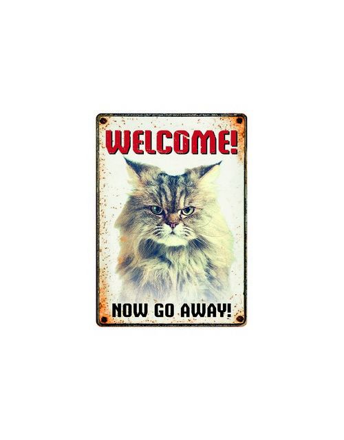Sign Metal Grumpy Cat