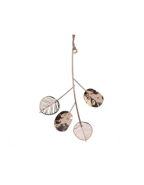 Decoris Silver Dollar Ijzer Hang Goud 19x11.4cm