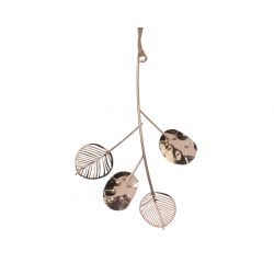 Decoris Silver Dollar Ijzer Hang Goud 19x11.4cm