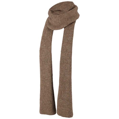 Sjaal donker taupe os