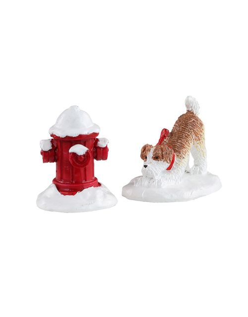 Lemax Snow Hydrant, Set Of 2