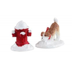 Lemax Snow Hydrant, Set Of 2