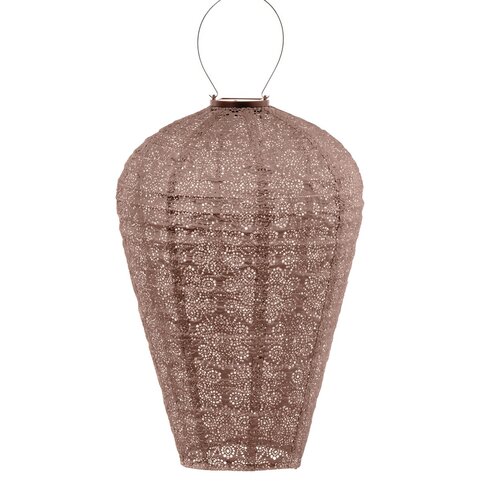 Solarlampion ba d35cm fiore brn