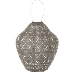 Solarlampion ja d30cm mandela taupe