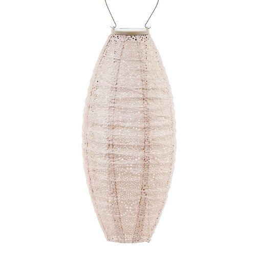 Solarlampion lo oval d20cm bazaar roze
