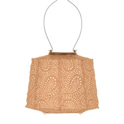 Solarlampion ls d20cm paisley apricot